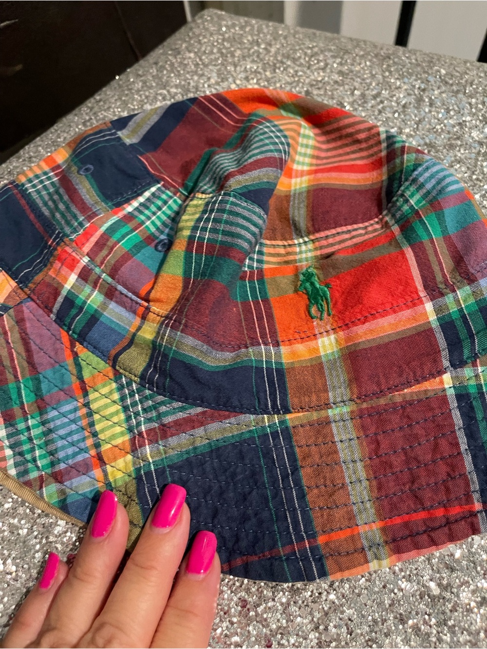 Ralph Lauren reversible hat nwt